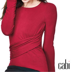 Limited Edition cabi Fall 2014 Red Applaud Top